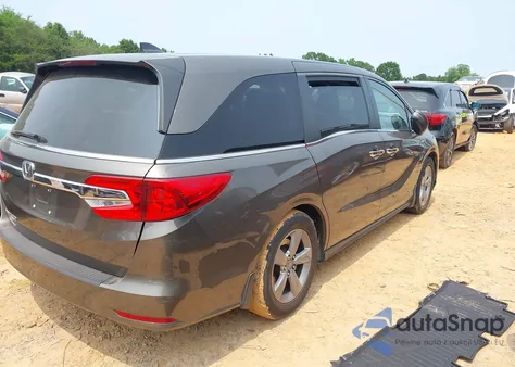 2020 Honda Odyssey Ex z USA, uszkodzony, nr VIN 5FNRL6H57LB067380
